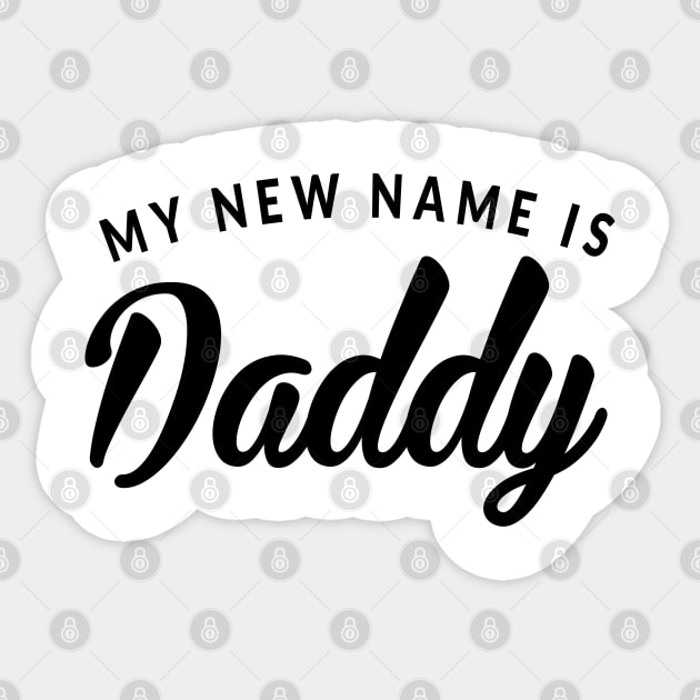 Daddy Sticker by TheGeekTee